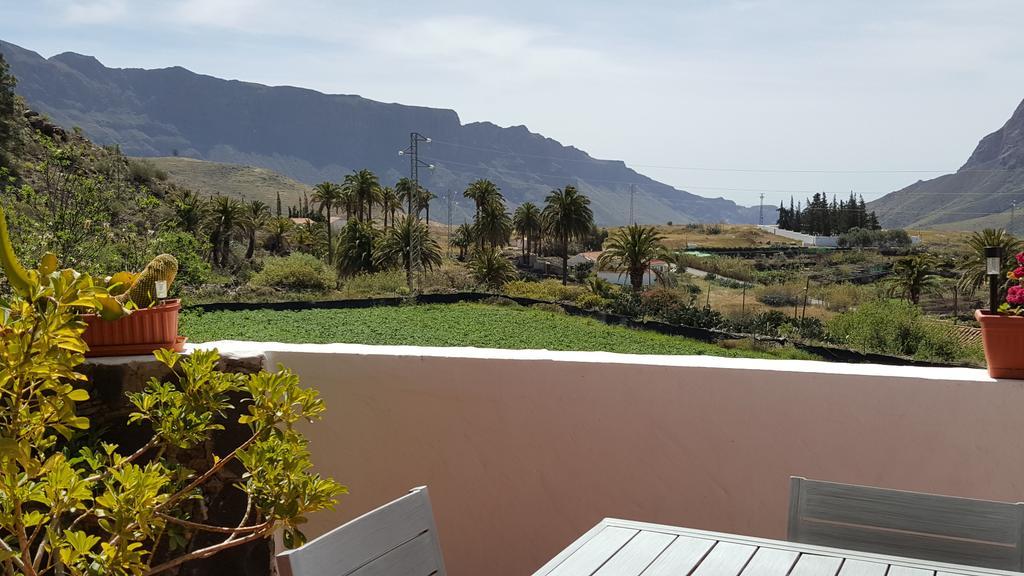 Casa Agustin Pool 27 ºc Villa Fataga Luaran gambar