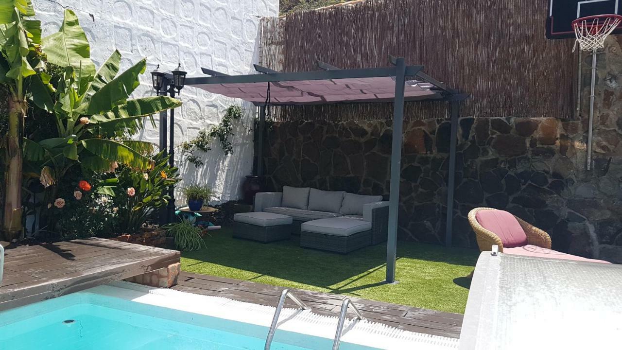 Casa Agustin Pool 27 ºc Villa Fataga Luaran gambar