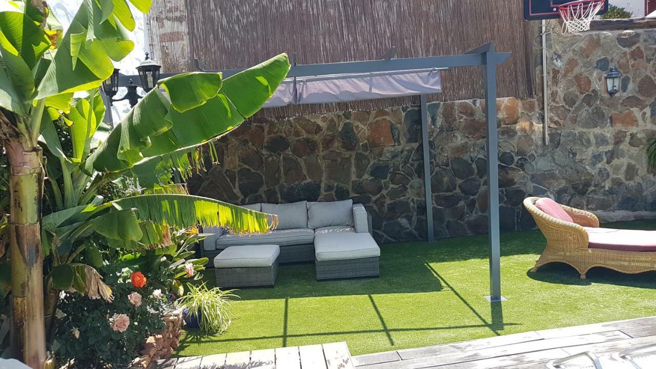 Casa Agustin Pool 27 ºc Villa Fataga Luaran gambar